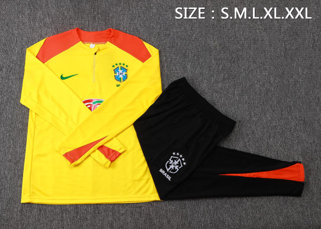 2025/26 Brazil Long sleeves Training Set