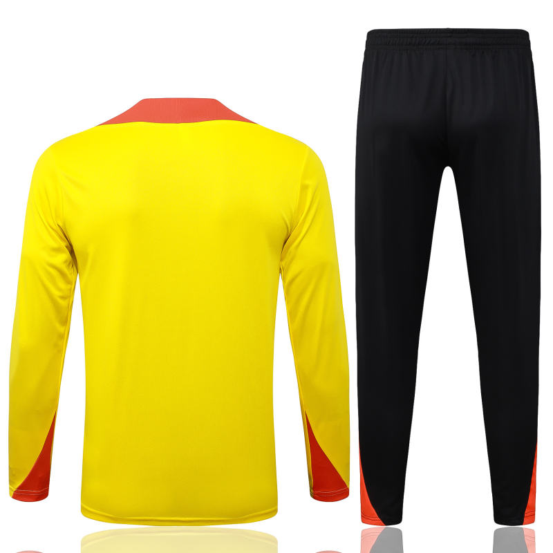 2025/26 Brazil Kids Long sleeves Training Set