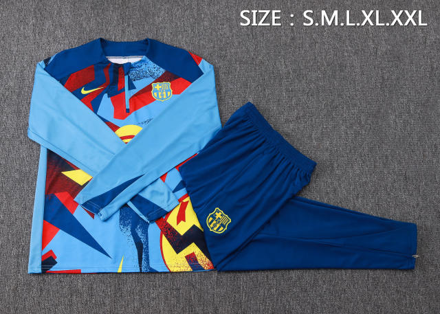2025/26 Barcelona Long sleeves Training Set