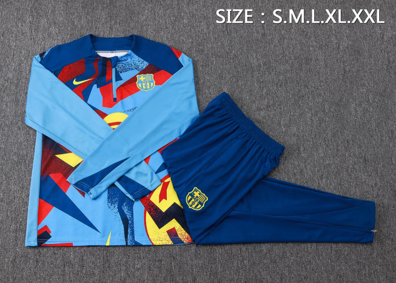 2025/26 Barcelona Long sleeves Training Set