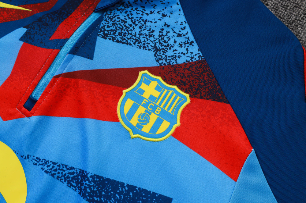 2025/26 Barcelona Kids Long sleeves Training Set