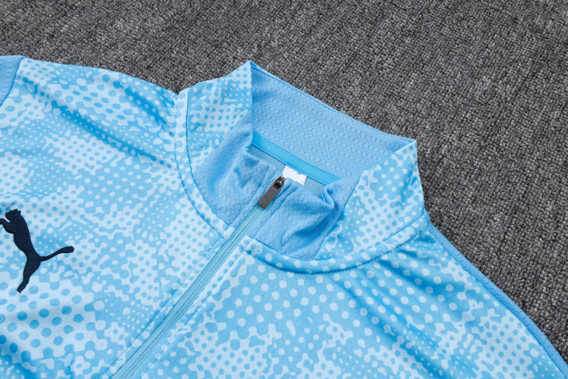 2025/26 Manchester City Kids Long sleeves Training Set