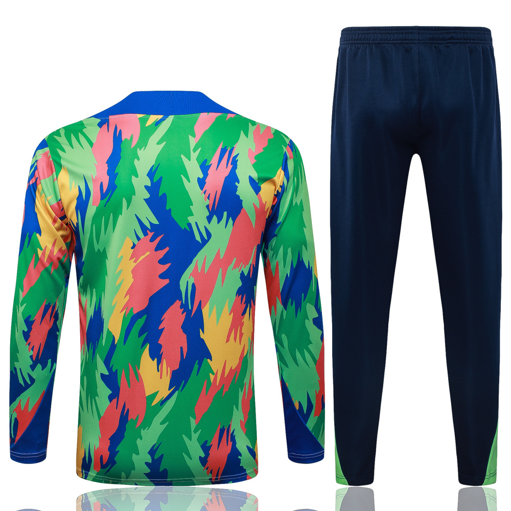 2025/26 Brazil Kids Long sleeves Training Set