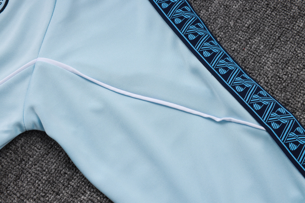2025/26 Manchester City Kids Long sleeves Training Set