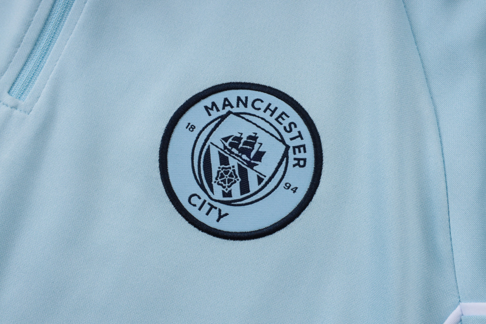 2025/26 Manchester City Kids Long sleeves Training Set
