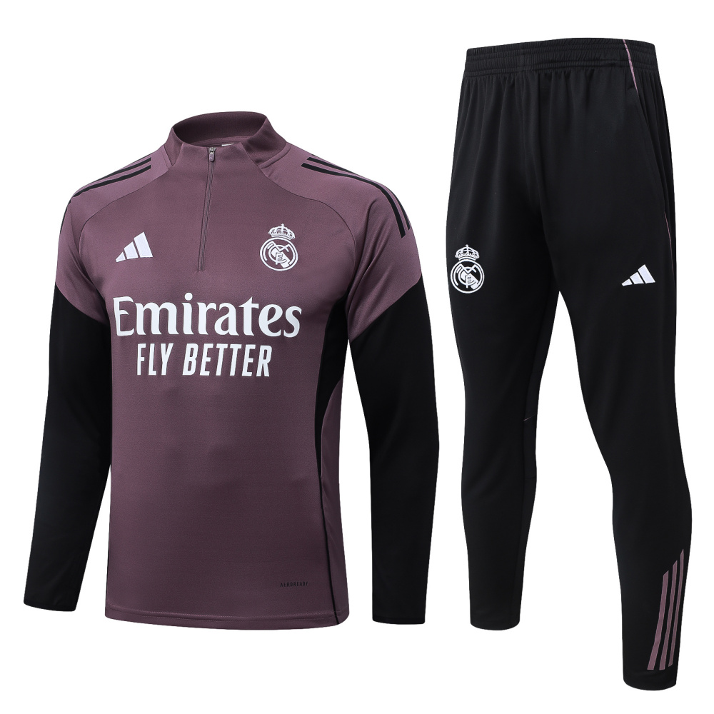 2025/26 Real Madrid Kids Long sleeves Training Set