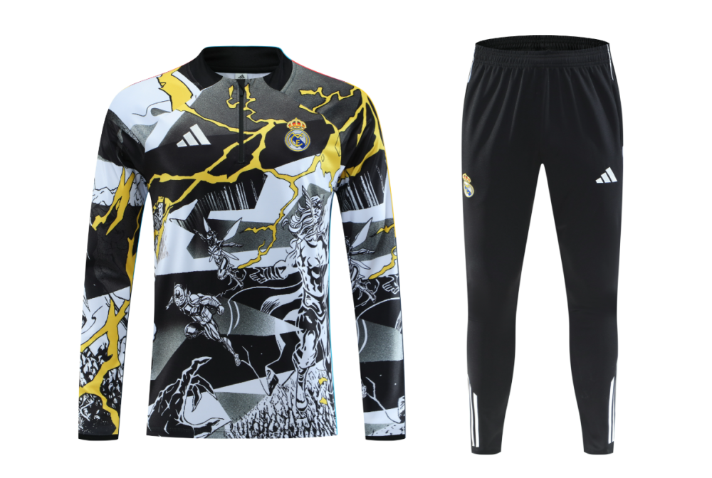 2026/27 Real Madrid Kids Long sleeves Training Set
