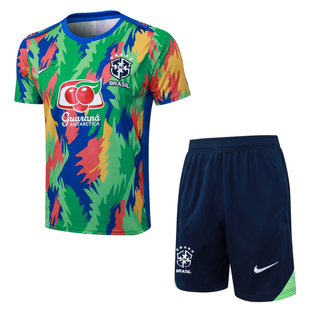 2025/26 Brazil Short sleeve Training suit