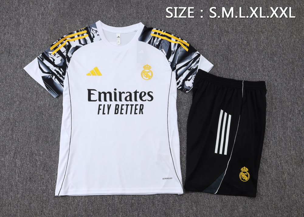 2025/26 Real Madrid Short sleeve Training suit