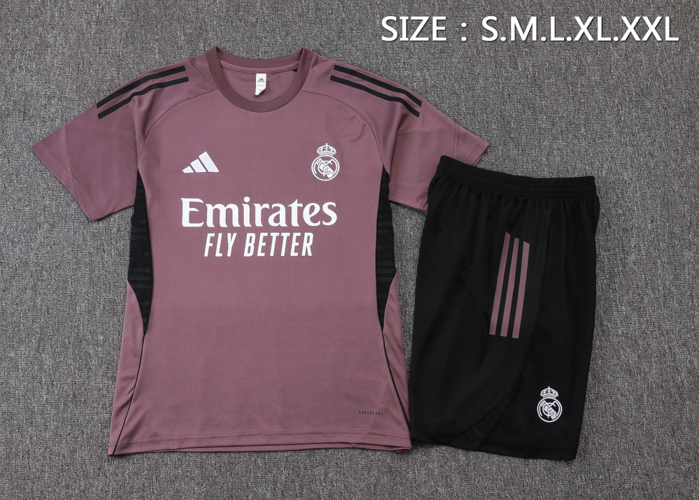 2025/26 Real Madrid Short sleeve Training suit