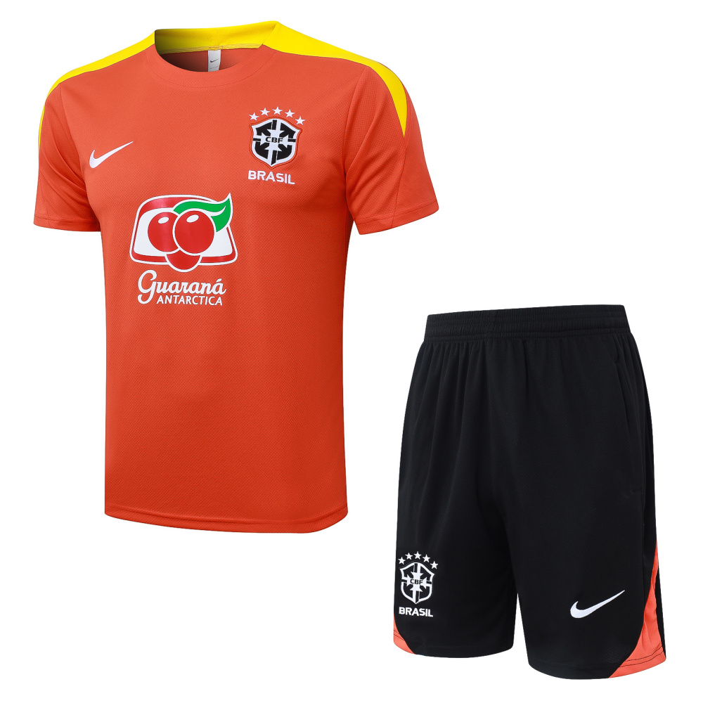 2025/26 Brazil Short sleeve Training suit