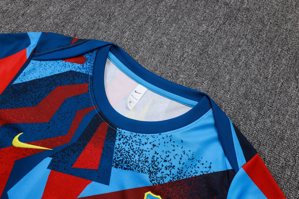 2025/26 Barcelona Short sleeve Training suit