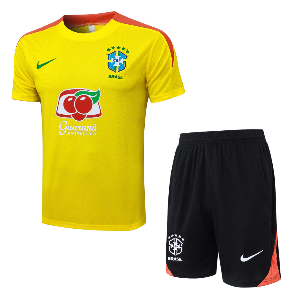 2025/26 Brazil Short sleeve Training suit