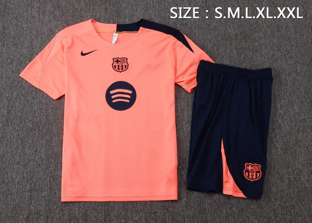 2025/26 Barcelona Short sleeve Training suit