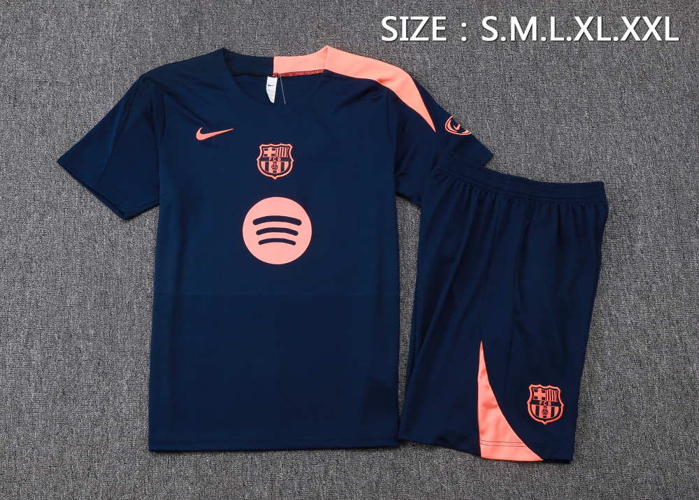 2025/26 Barcelona Short sleeve Training suit
