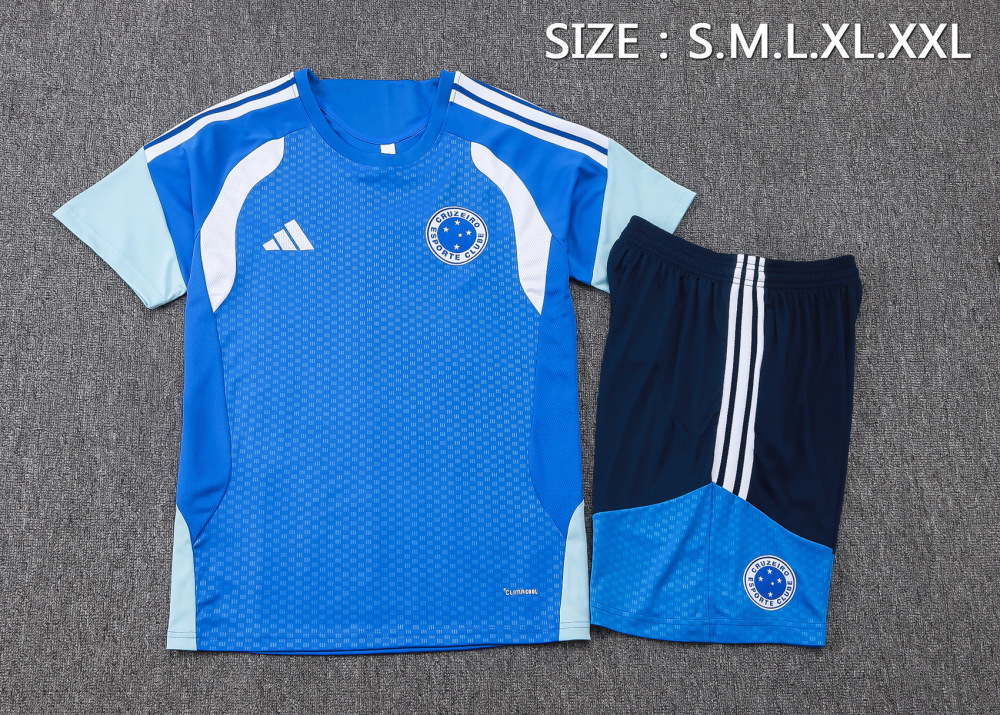 2026/27 Cruzeiro EC Short sleeve Training suit