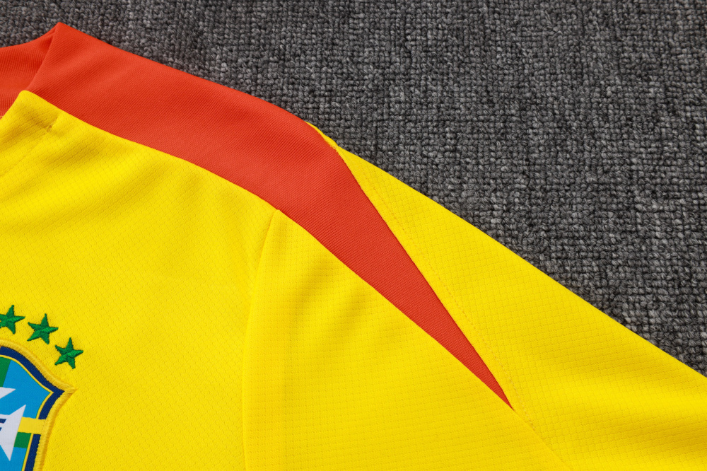 2025/26 Brazil Short sleeve Training suit