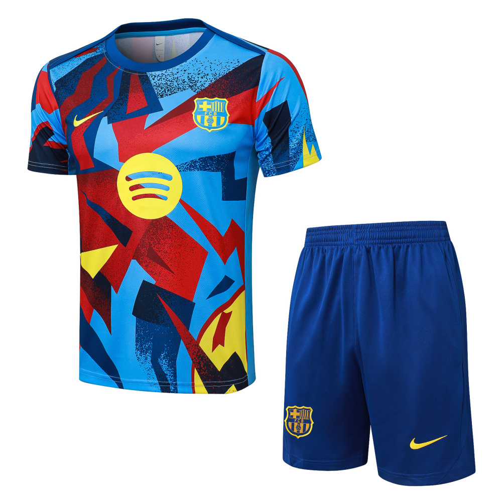 2025/26 Barcelona Short sleeve Training suit