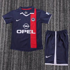 2001/02 PSG Home Retro Kids Jersey 