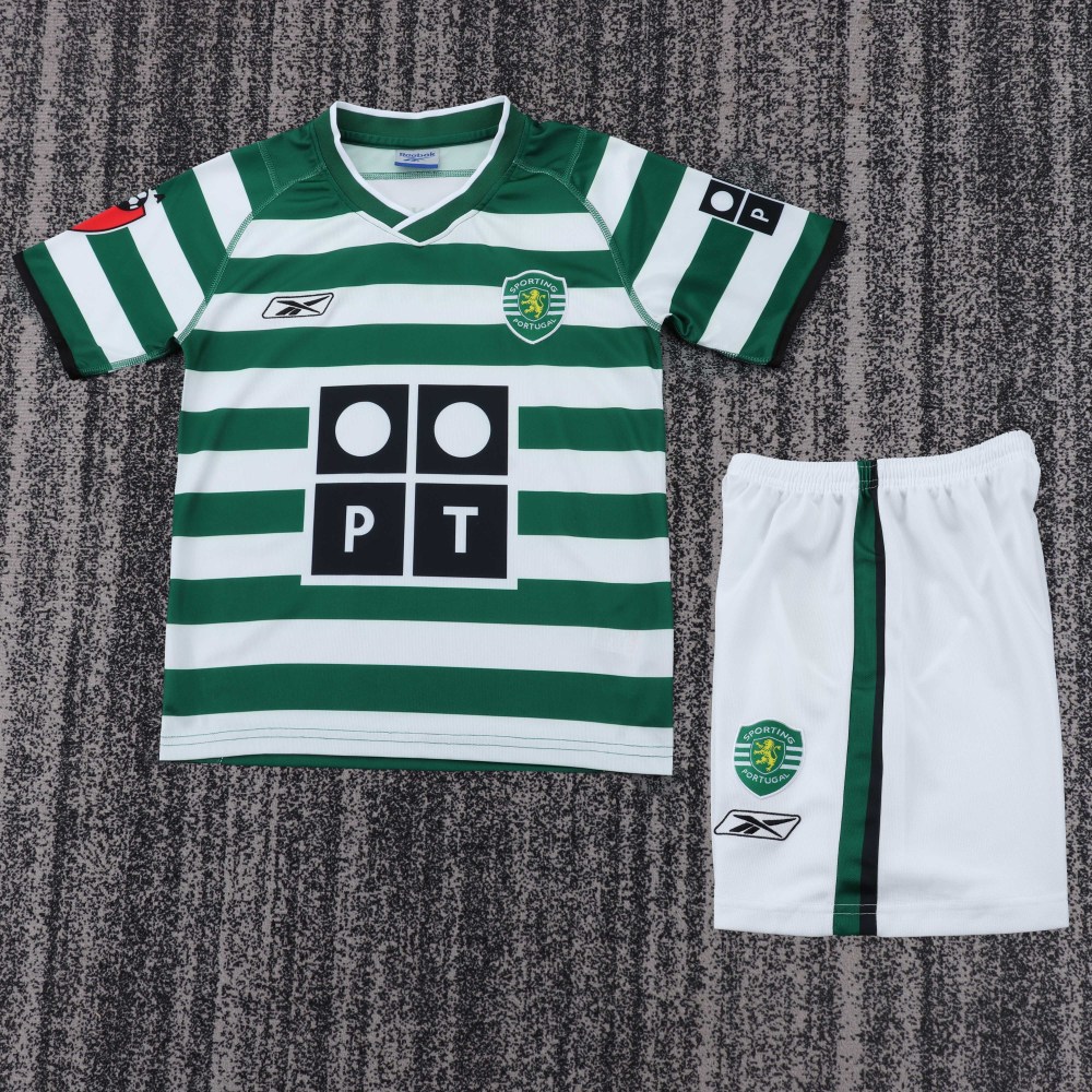 2003/04 Sporting CP Home Retro Kids Jersey