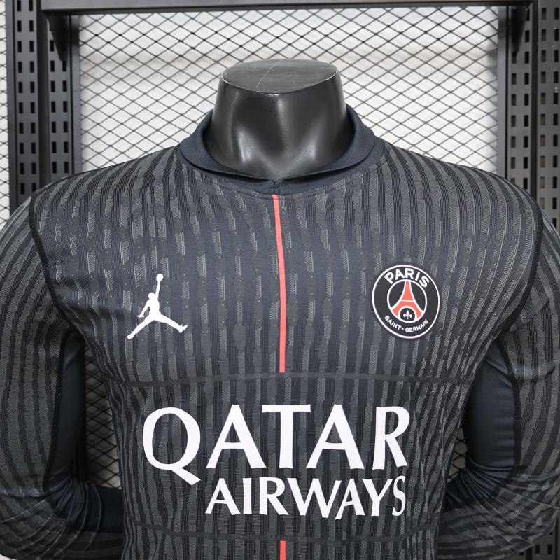 2025/26 PSG Fourth Away Jersey Player Version Long Sleeve