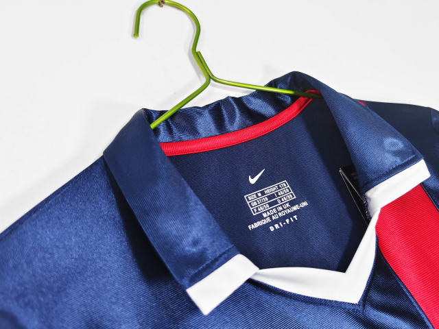 2001/02 PSG Home Retro Jersey Long Sleeve