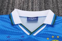 1996 Brazil AwayRetro Kids Jersey  