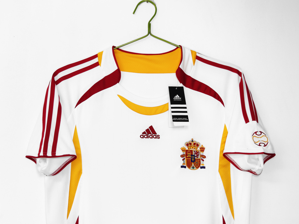 2006 World Cup Spain Away Retro Jersey  