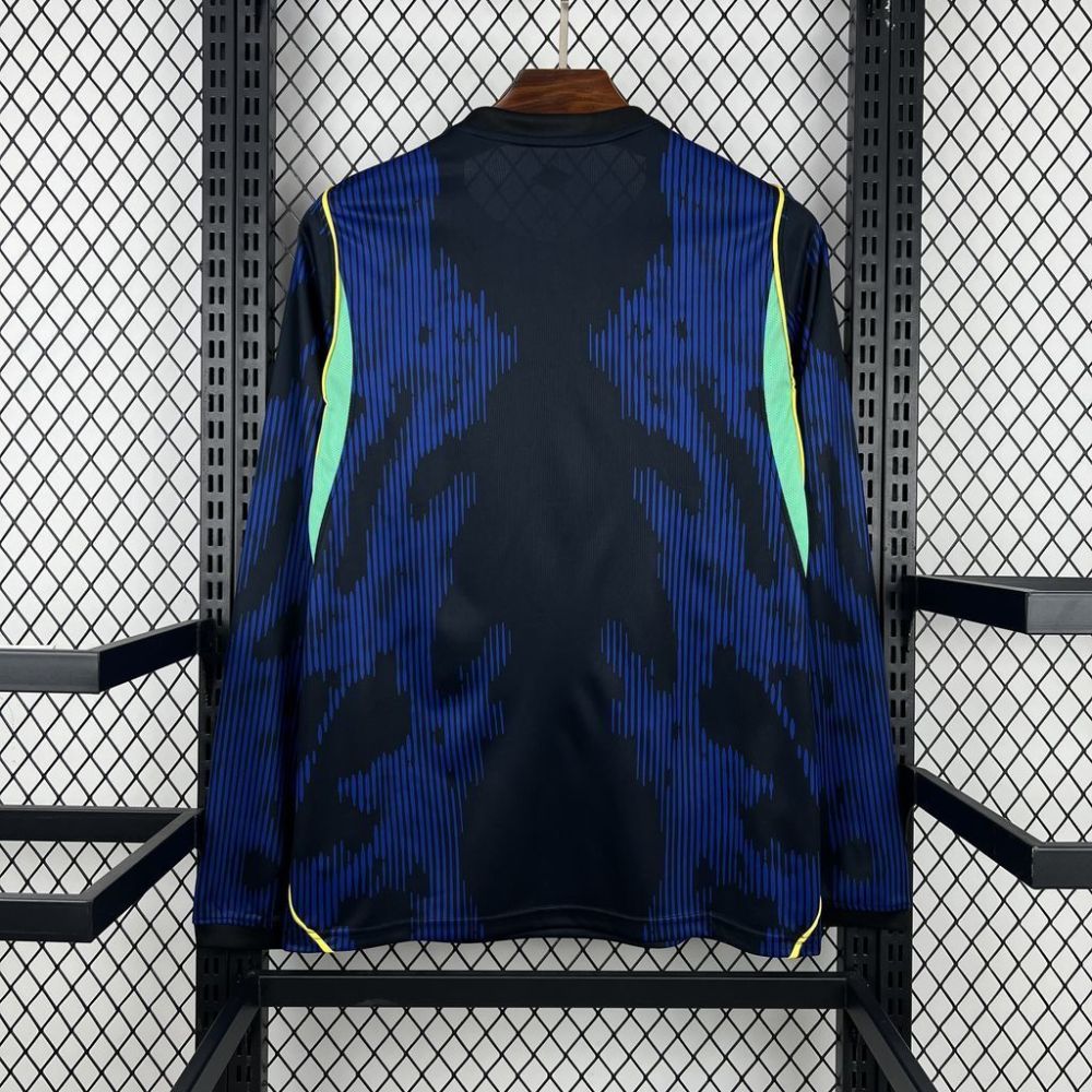 2026 World Cup Brazil Away Jersey Long Sleeve