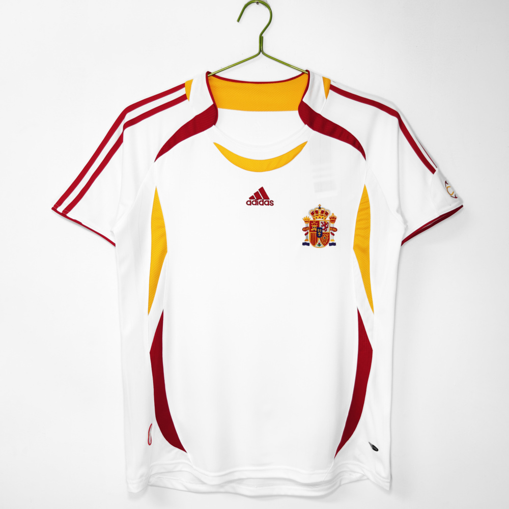 2006 World Cup Spain Away Retro Jersey  