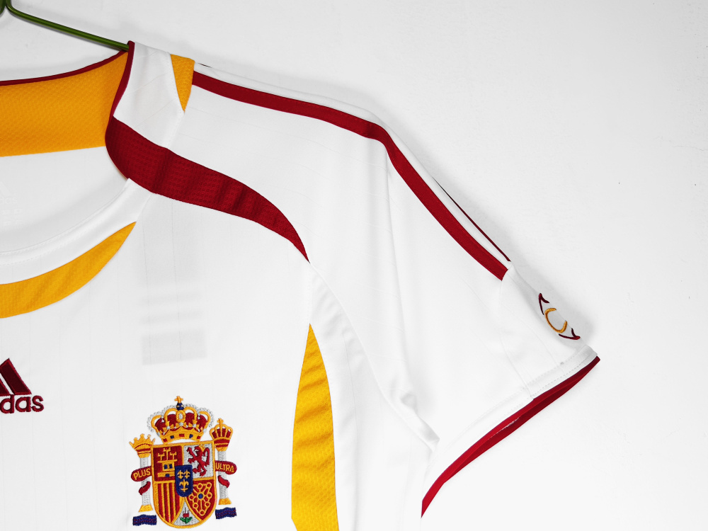 2006 World Cup Spain Away Retro Jersey  