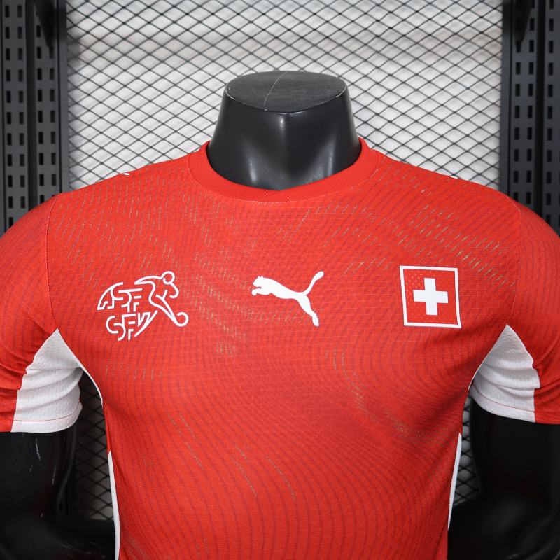 2026 World Cup Switzerland Home Jersey Player Version