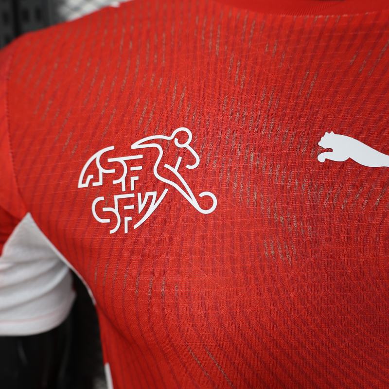 2026 World Cup Switzerland Home Jersey Player Version