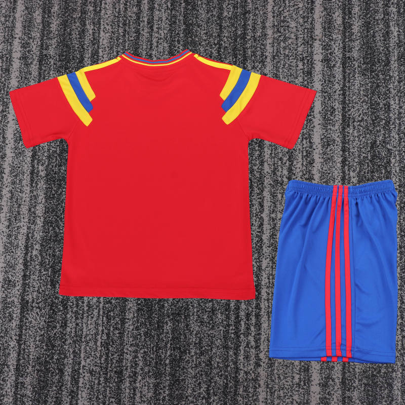 1990 Colombia Away Retro Kids Jersey 