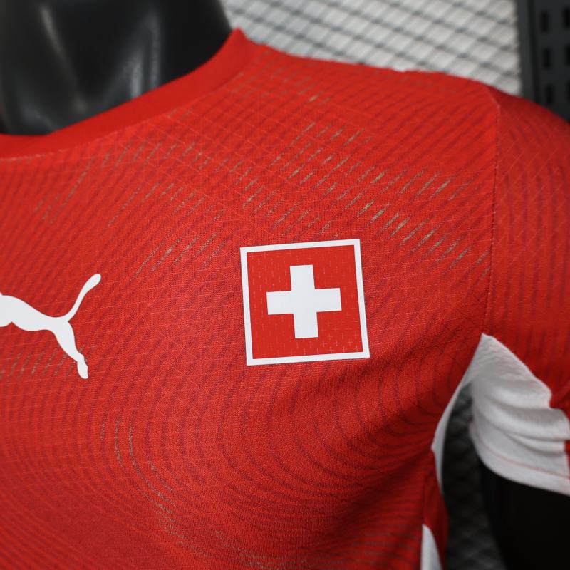 2026 World Cup Switzerland Home Jersey Player Version