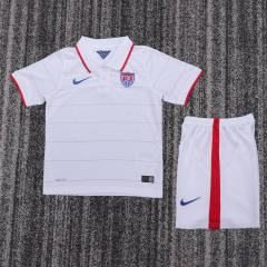 2014 World Cup USA Home Retro Kids Jersey 