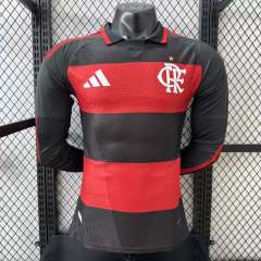 2026/27 CR Flamengo Home Jersey Player Version Long Sleeve