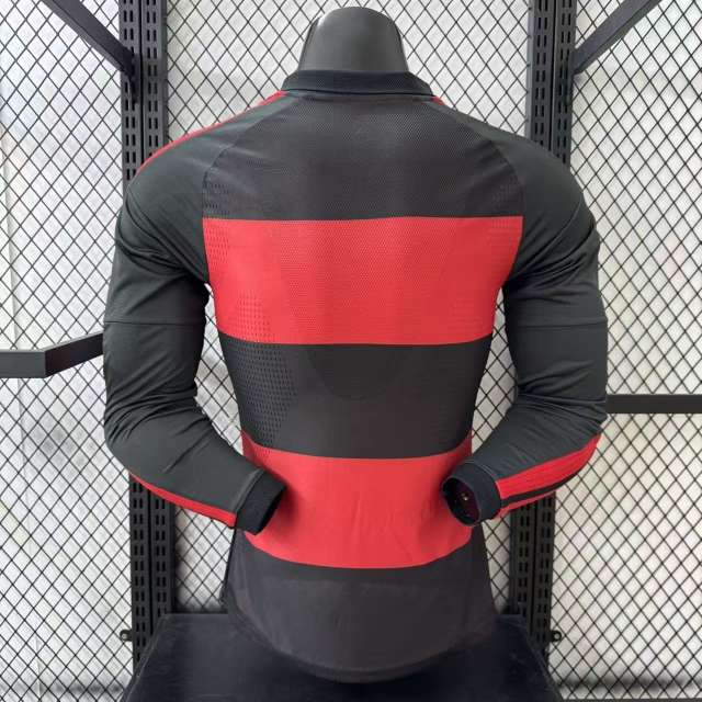 2026/27 CR Flamengo Home Jersey Player Version Long Sleeve