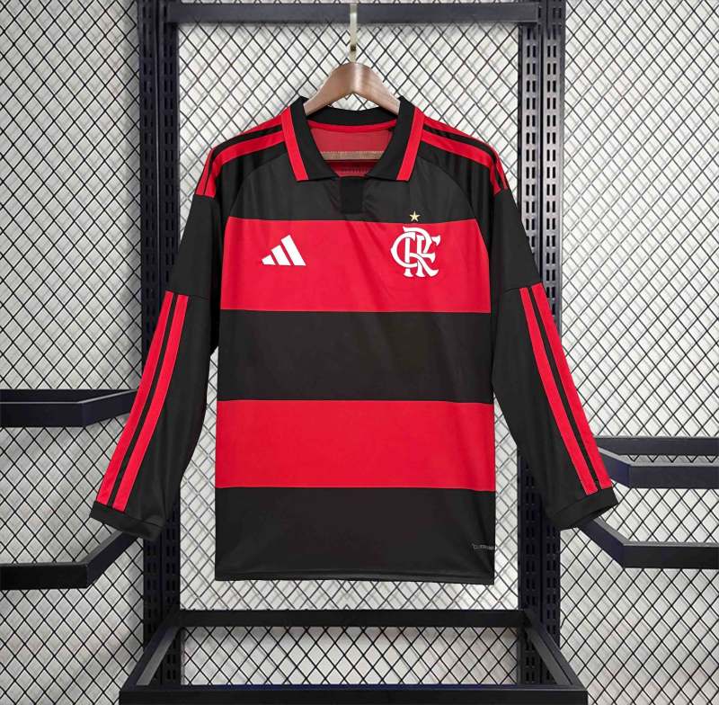 2026/27 CR Flamengo Home Jersey Long Sleeve