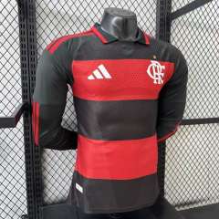 2026/27 CR Flamengo Home Jersey Player Version Long Sleeve