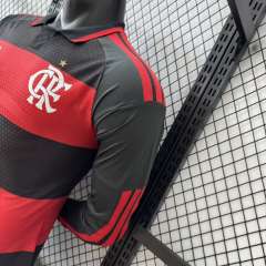 2026/27 CR Flamengo Home Jersey Player Version Long Sleeve