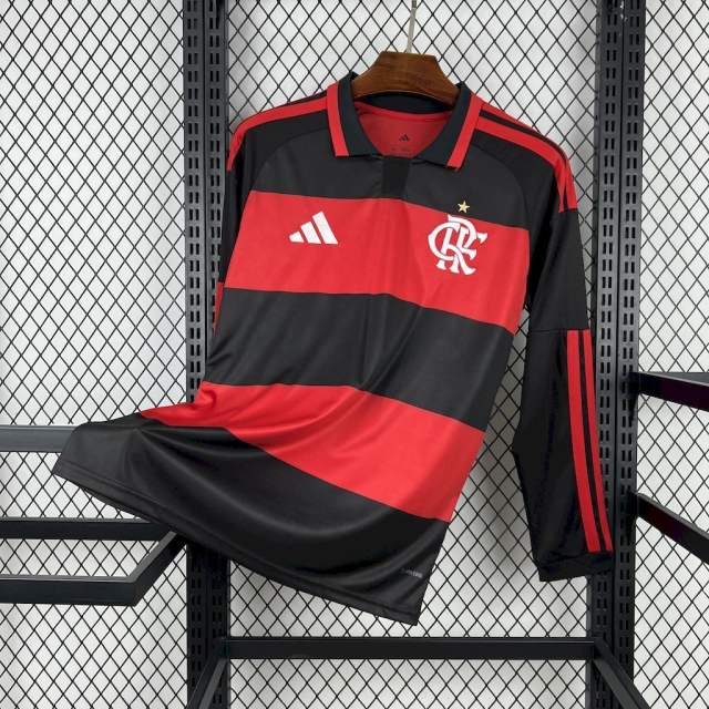 2026/27 CR Flamengo Home Jersey Long Sleeve