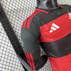 2026/27 CR Flamengo Home Jersey Player Version Long Sleeve