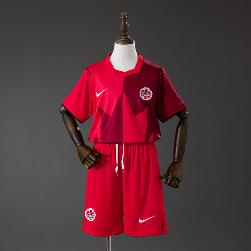 2026 World Cup Canada Home Kids Jersey 