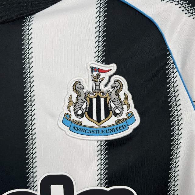 2025/26 Newcastle United Home Jersey Long Sleeve