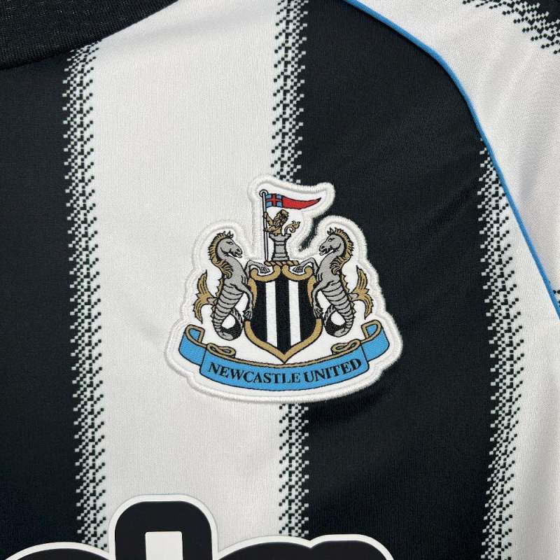 2025/26 Newcastle United Home Jersey Long Sleeve