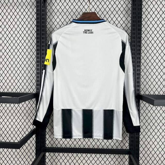 2025/26 Newcastle United Home Jersey Long Sleeve