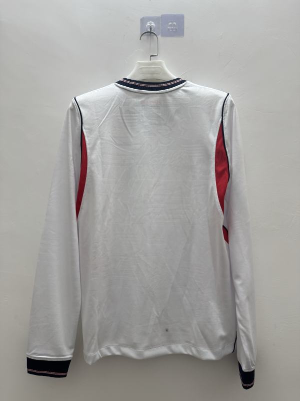 2026 World Cup England Home Jersey Long Sleeve