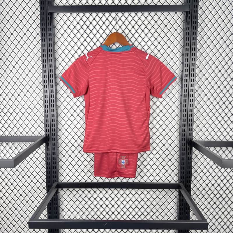 2026 World Cup Portugal Home Kids Jersey