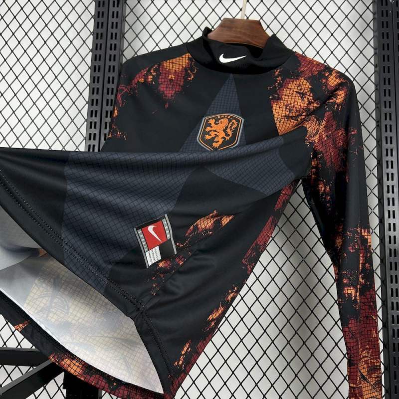 2026 World Cup Netherlands Hollywood Keepers Long-Sleeved Jersey